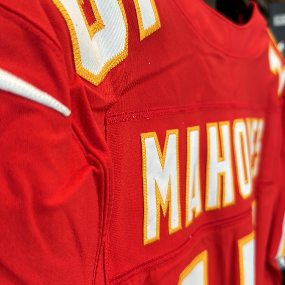 Patrick Mahomes Kansas City Chiefs Nike Vapor F.U.S.E Elite Authentic Jersey 40 - Picture 8 of 10